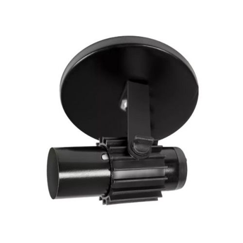 SPOT SOBREPOR ALETATO 1 LÂMPADA PRETO - OPL